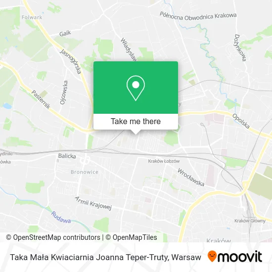 Карта Taka Mała Kwiaciarnia Joanna Teper-Truty