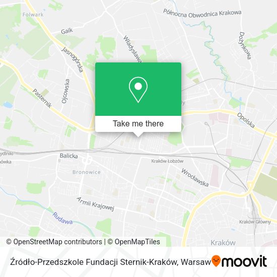 Źródło-Przedszkole Fundacji Sternik-Kraków map