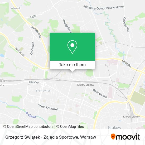 Grzegorz Świątek - Zajęcia Sportowe map