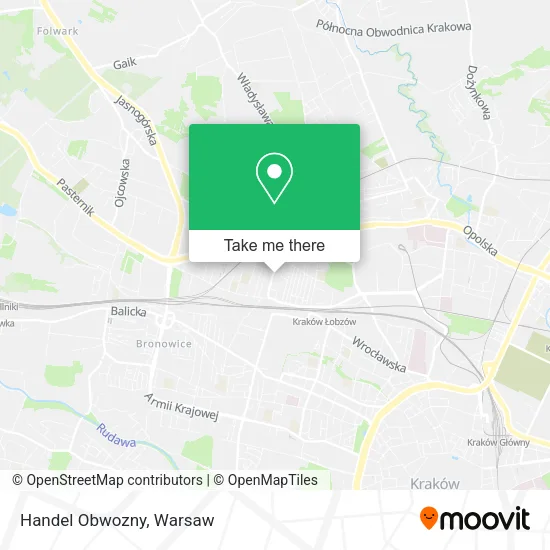 Карта Handel Obwozny