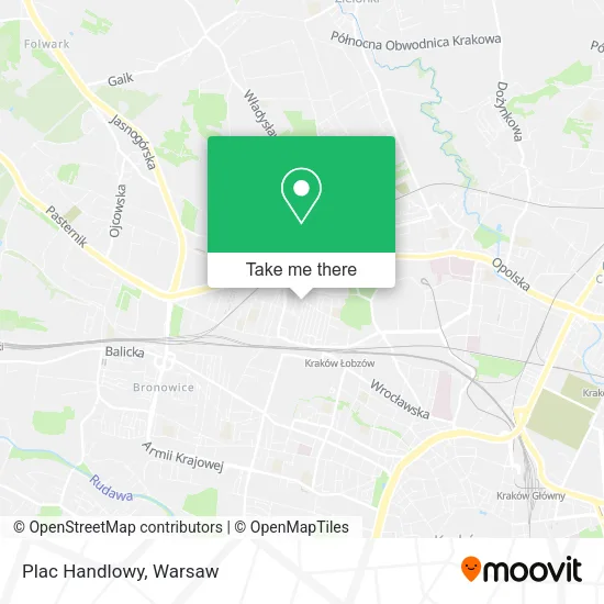Карта Plac Handlowy
