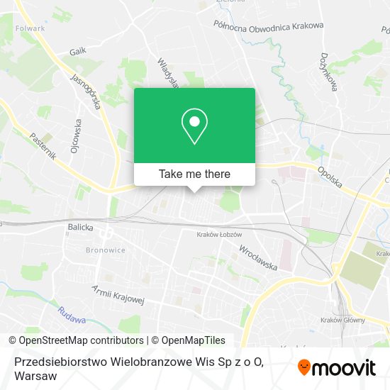 Przedsiebiorstwo Wielobranzowe Wis Sp z o O map