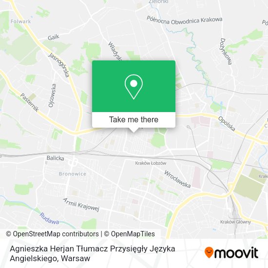 Agnieszka Herjan Tłumacz Przysięgły Języka Angielskiego map