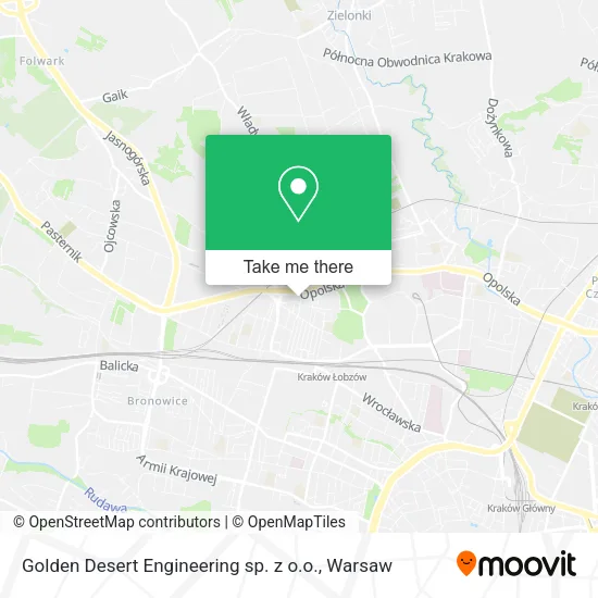 Карта Golden Desert Engineering sp. z o.o.