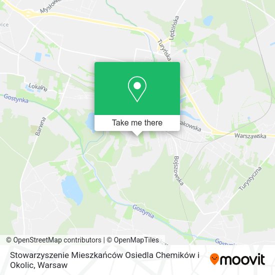 Stowarzyszenie Mieszkańców Osiedla Chemików i Okolic map