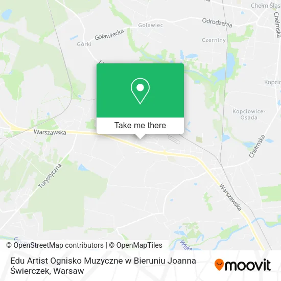 Карта Edu Artist Ognisko Muzyczne w Bieruniu Joanna Świerczek