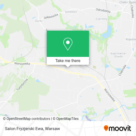 Карта Salon Fryzjerski Ewa