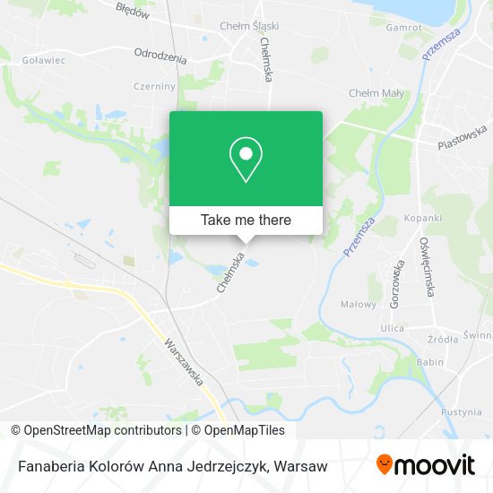 Fanaberia Kolorów Anna Jedrzejczyk map