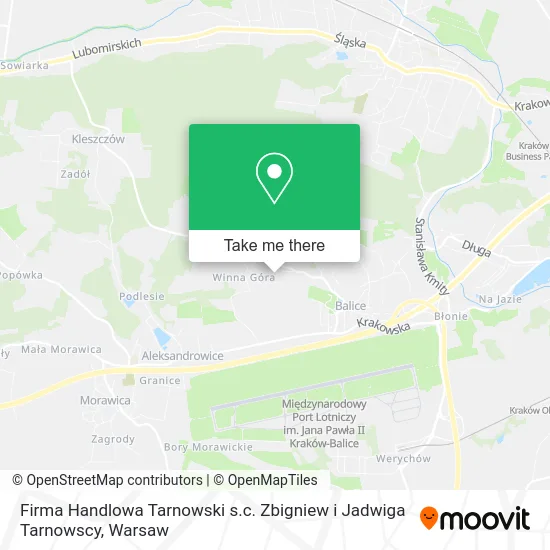 Карта Firma Handlowa Tarnowski s.c. Zbigniew i Jadwiga Tarnowscy