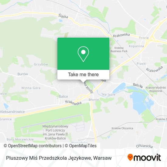 Pluszowy Miś Przedszkola Językowe map