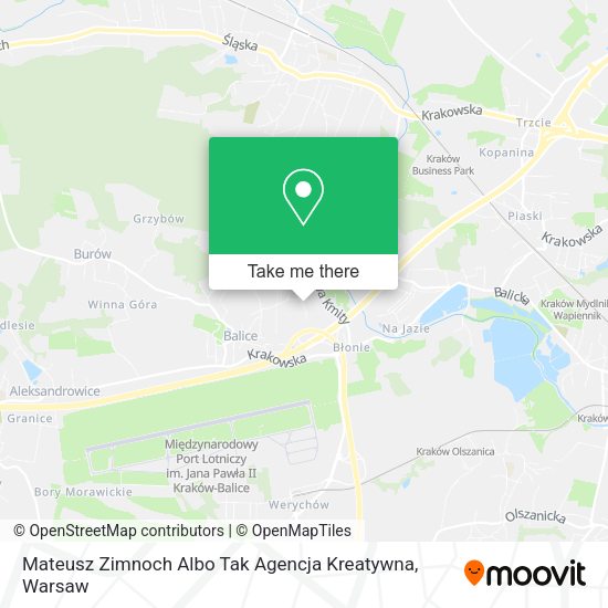 Mateusz Zimnoch Albo Tak Agencja Kreatywna map