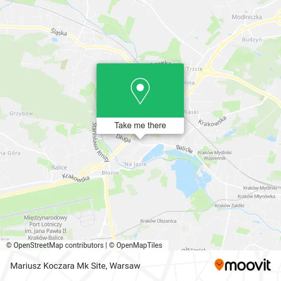 Карта Mariusz Koczara Mk Site