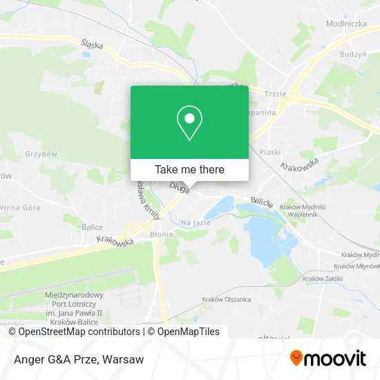 Карта Anger G&A Prze