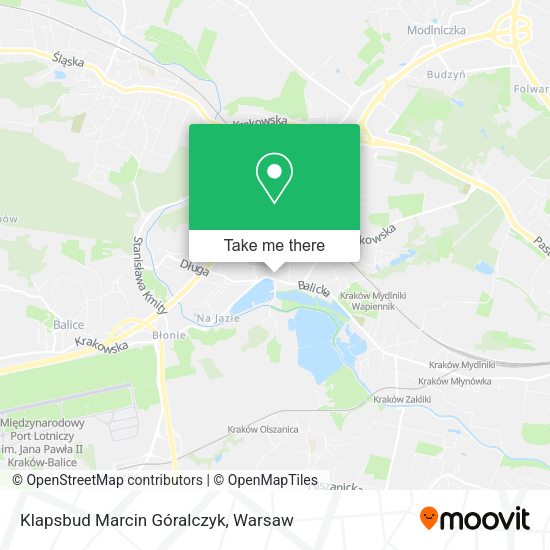 Klapsbud Marcin Góralczyk map