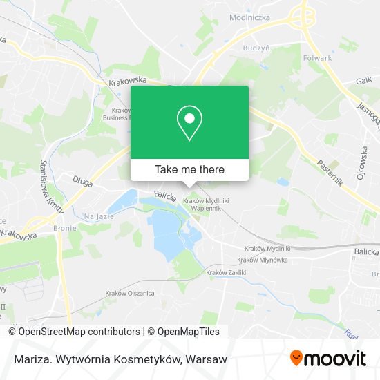 Mariza. Wytwórnia Kosmetyków map