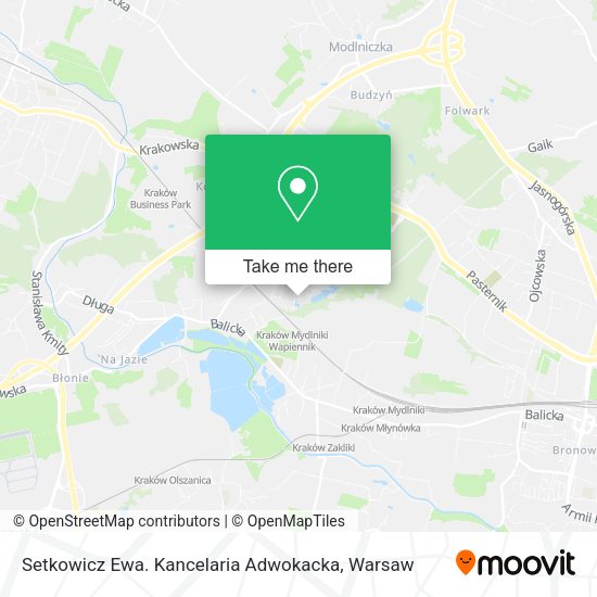 Setkowicz Ewa. Kancelaria Adwokacka map