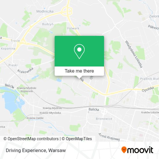 Driving Experience map