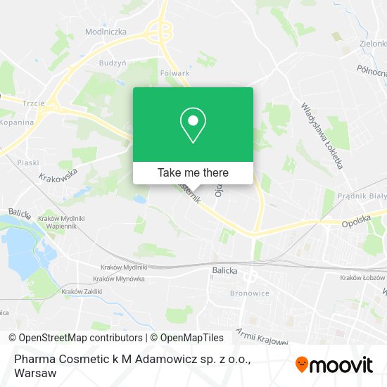 Pharma Cosmetic k M Adamowicz sp. z o.o. map