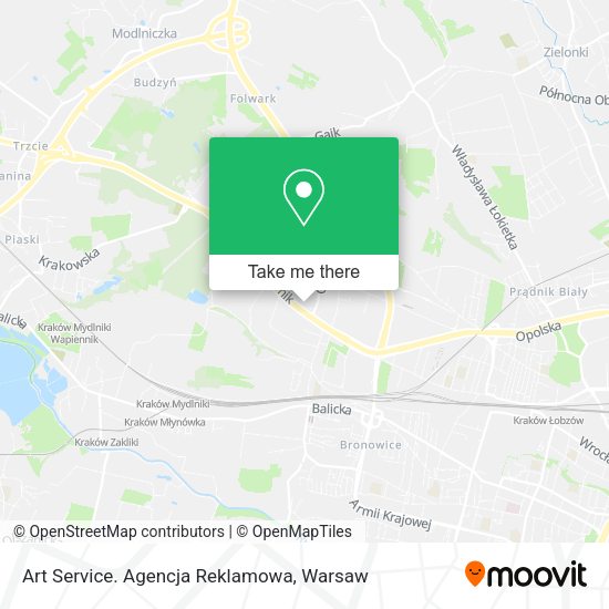 Art Service. Agencja Reklamowa map