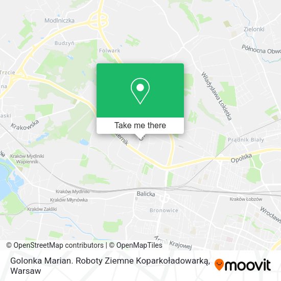 Golonka Marian. Roboty Ziemne Koparkoładowarką map