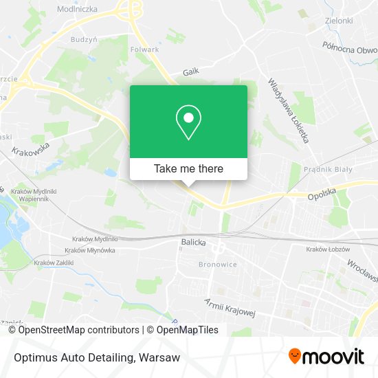 Optimus Auto Detailing map