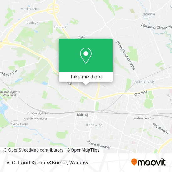 Карта V. G. Food Kumpir&Burger