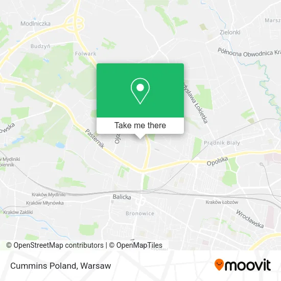 Карта Cummins Poland