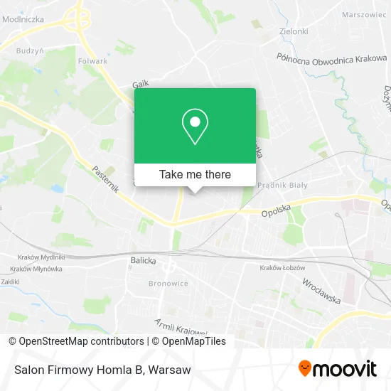Карта Salon Firmowy Homla B