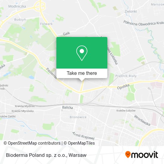 Bioderma Poland sp. z o.o. map