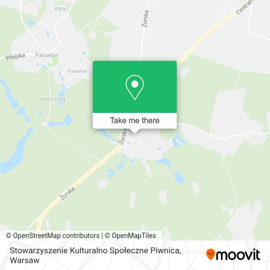 Stowarzyszenie Kulturalno Społeczne Piwnica map