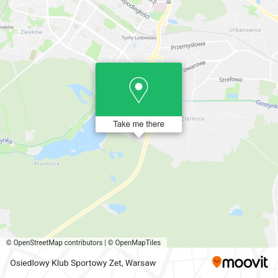 Osiedlowy Klub Sportowy Zet map