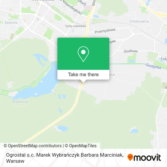 Карта Ogrostal s.c. Marek Wybrańczyk Barbara Marciniak