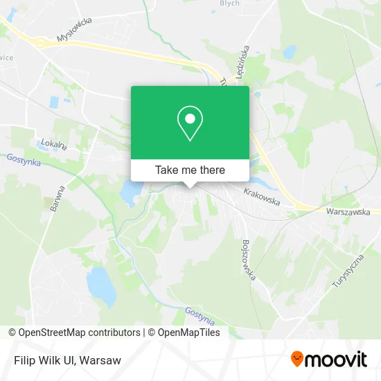 Карта Filip Wilk Ul