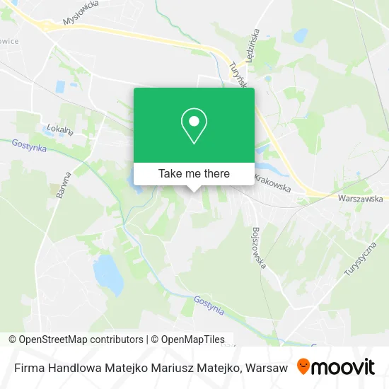 Карта Firma Handlowa Matejko Mariusz Matejko