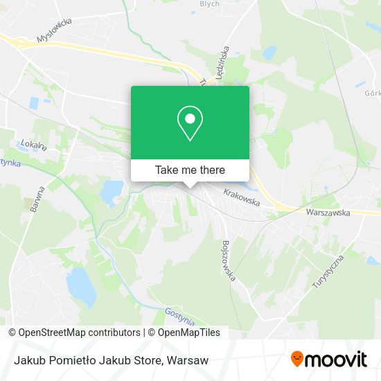 Jakub Pomietło Jakub Store map