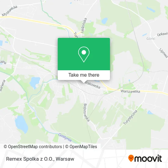 Карта Remex Spolka z O.O.