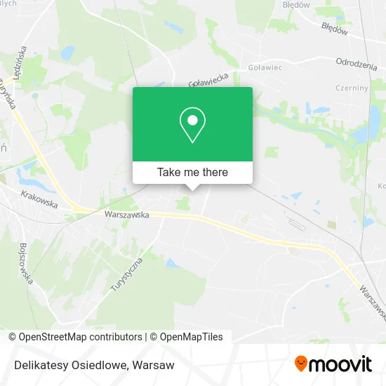Карта Delikatesy Osiedlowe