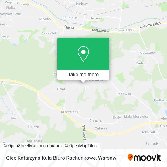 Qlex Katarzyna Kula Biuro Rachunkowe map