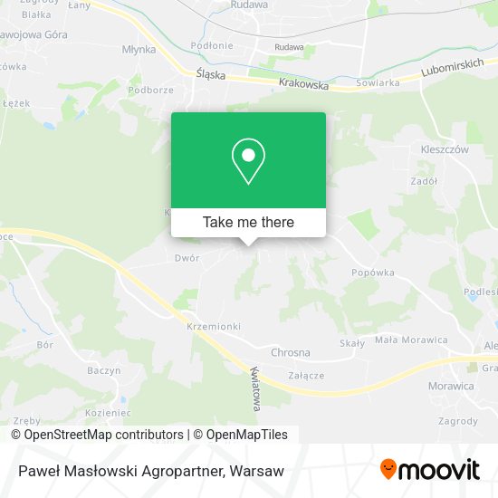 Paweł Masłowski Agropartner map