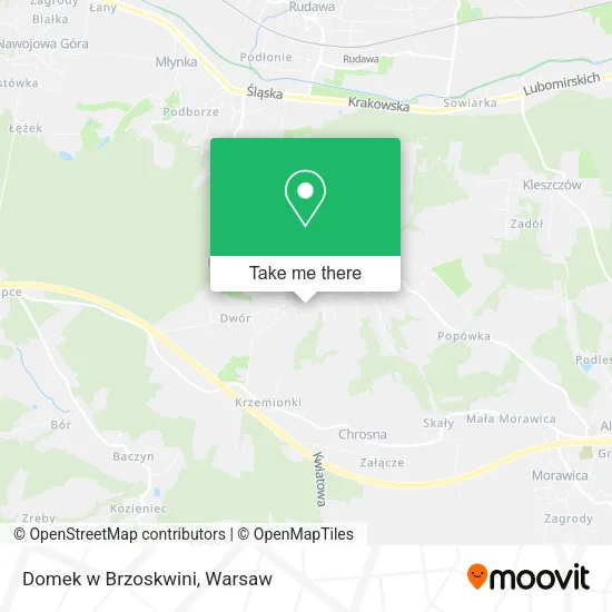 Карта Domek w Brzoskwini