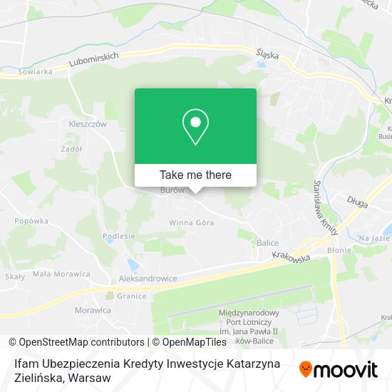 Ifam Ubezpieczenia Kredyty Inwestycje Katarzyna Zielińska map