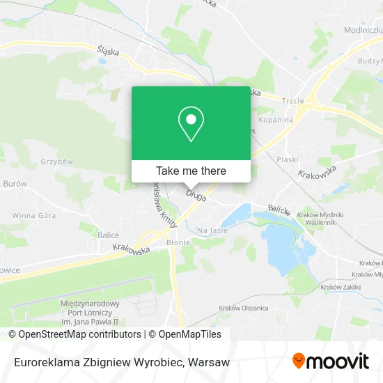 Карта Euroreklama Zbigniew Wyrobiec