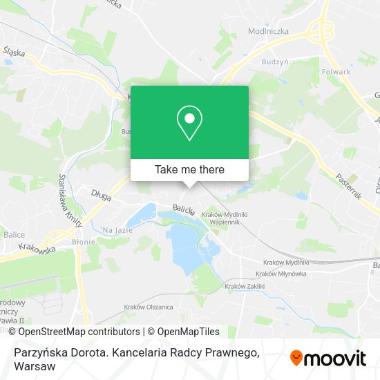 Parzyńska Dorota. Kancelaria Radcy Prawnego map