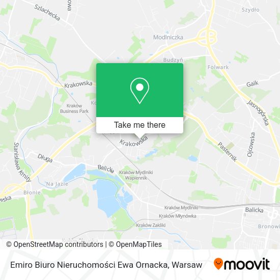 Emiro Biuro Nieruchomości Ewa Ornacka map