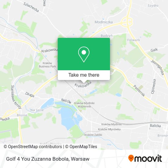 Golf 4 You Zuzanna Bobola map