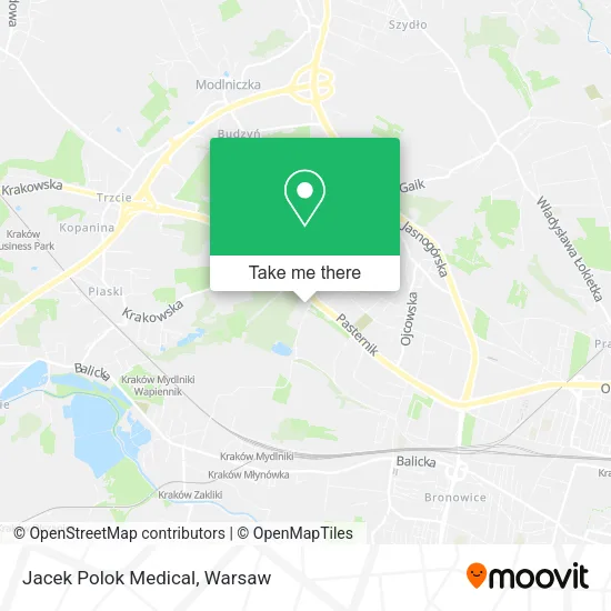 Карта Jacek Polok Medical
