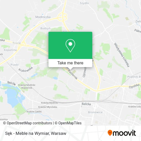 Sęk - Meble na Wymiar map