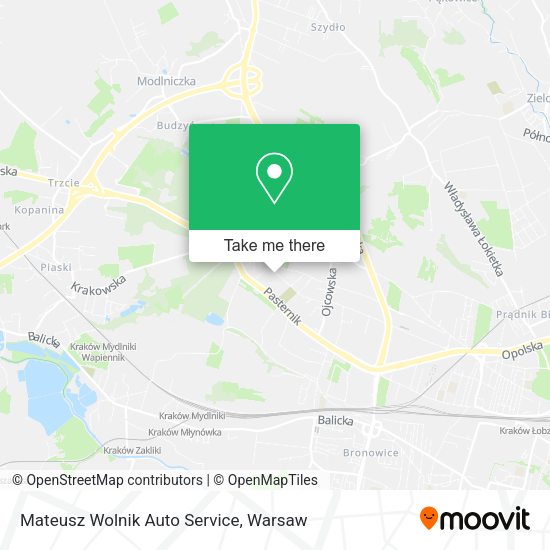 Mateusz Wolnik Auto Service map