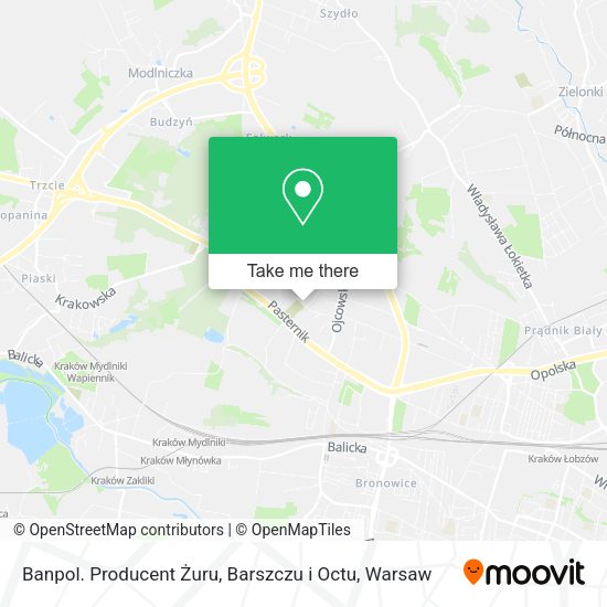 Banpol. Producent Żuru, Barszczu i Octu map