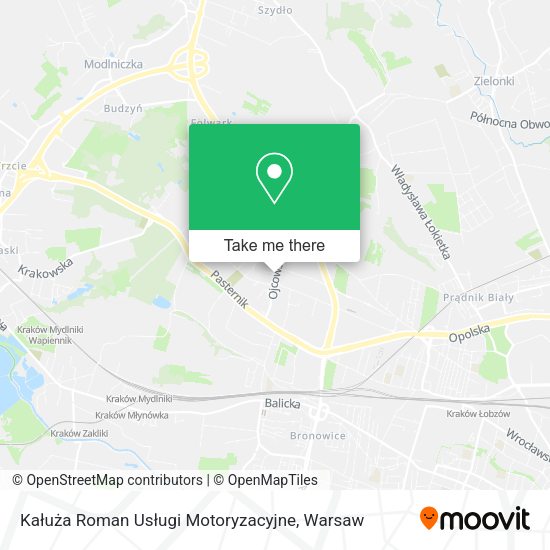 Kałuża Roman Usługi Motoryzacyjne map